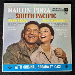 Mary Martin Ezio Pinza in South Pacific Columbia Masterworks lp ML 4180 Canada - Picture 1 of 3