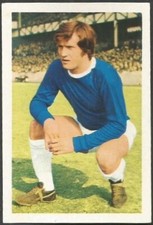 FKS 1971/72 WONDERFUL WORLD OF SOCCER STARS- #090-EVERTON-TOMMY WRIGHT