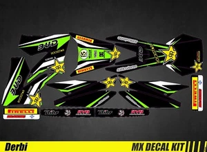 Kit Déco Moto pour / Mx Decal Kit for Derbi 50 - Bud - Imagen 1 de 1