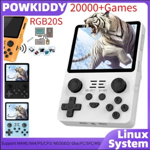 Powkiddy RGB20S 3.5 inch Handheld Game Console 20,000+ Retro Video Games System* - Picture 1 of 18