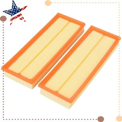 Filtro de aire del motor 2 piezas para Mercedes-Benz C240 C280 C300 C320 ML350 R350 SL500 S Foto 1 de 4