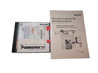 Microsoft Publisher 98 mit Buch - Bild 1 von 4