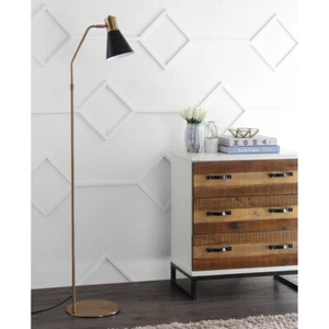 SAFAVIEH Grania Floor Lamp | Gold / Black | - Picture 1 of 3