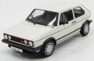1:18 Welly Volkswagen Golf I Gti Pirelli 2-Door 1983 White WE18039WH Modellino - Foto 1 di 2