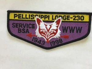 Pellissippi Lodge 230 Service pocket flap 55th Anniversary cs - Picture 1 of 1