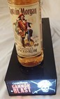 NEW Captain Morgan Cannon Blast Lighted Bottle Glorifier Shelf
