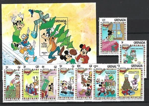 Walt Disney Grenade 1232 - 40 + Bloc 117 ** (MNH) - Picture 1 of 1