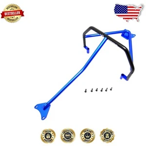 Jaula antivuelco de aluminio azul para LCG Slash 4x4 y Traxxas Rally VXL - Actualización atornillable - Imagen 1 de 2