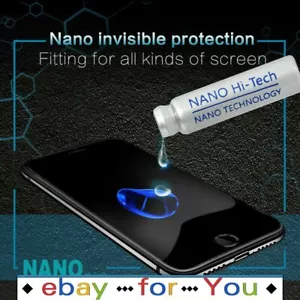 Nano Hi-Tech Invisible Liquid Screen Protector iPhone Samsung Galaxy LG OnePlus - Picture 1 of 8