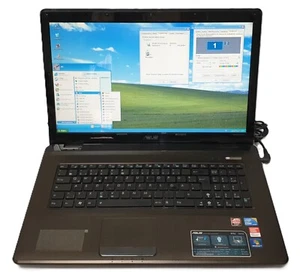 ASUS Windows XP Gamer Notebook i3 2,40GHz 1TB 4GB Laptop HDMI HD 5470 1GB 17,3" - Bild 1 von 18