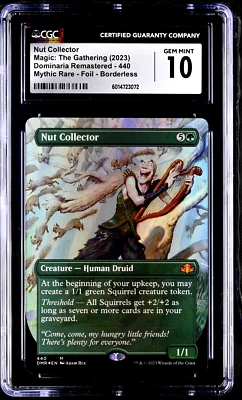 MTG Magic the Gathering Dominaria Remastered Foil 440 Nut Collector CGC 10 POP 1 - Image 1 of 4