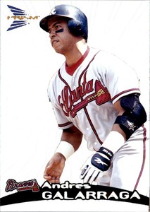 1999 Pacific Prism Andres Galarraga Atlanta Braves #10