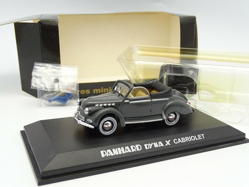 Voiture Miniature Panhard Dyna X Cabriolet Norev CEC au 1/43