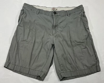 Pantalones Cortos Faherty Para Hombre Talla 38 Island Life 9” Gris Algodón Orgánico Mezcla Tencel Foto 1 de 4