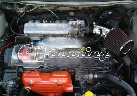 ЧЕРНЫЙ воздухозаборник комплект фильтр для 1990-93 Geo Storm Isuzu импульс 1,6 л 1,8 л L4 - Изображение 1 из 1