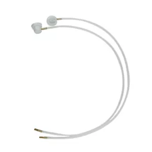 White 2Pcs Fluid Film 360 Degree Nozzle Extension Hose for Aerosol Cans Spray - Picture 1 of 18