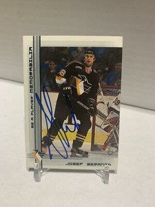 Josef Beranek 2000-01 BAP Memorabilia Hockey #356 Autographed Card Hockey