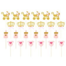 24x belle scelte cupcake per baby shower bambini festa banchetto vacanze