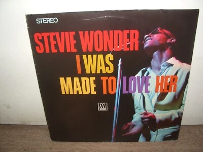 Stevie Wonder – I Was Made To Love Her 1981 GERMANY LP SOUL RHYTHM AND BLUES - Photo 1/4