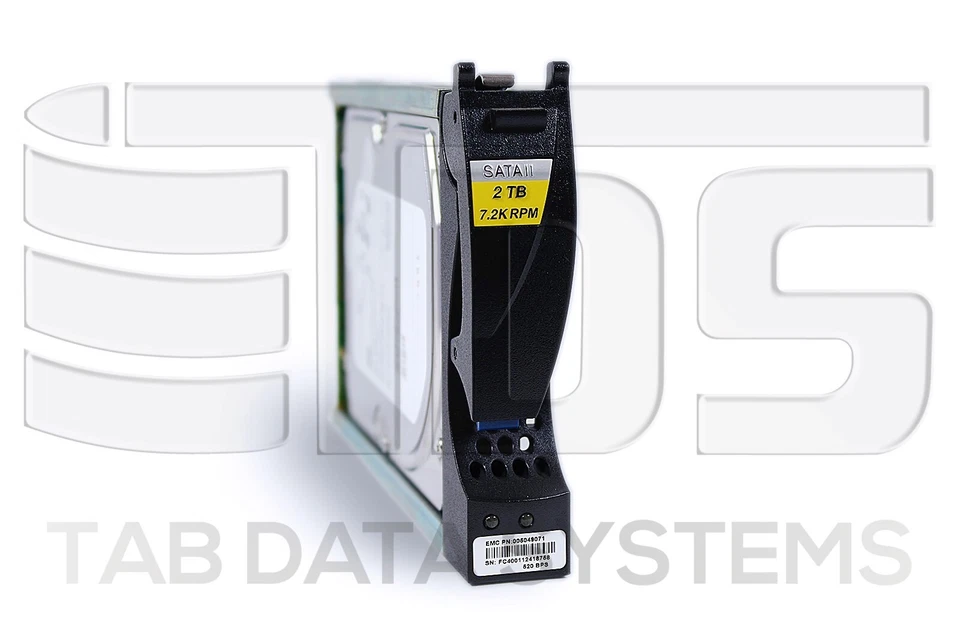 EMC 005049071 2TB 7.2K 4Gbps 3.5" FC HDD CX-SA07-020 for Clariion CX3 CX4 - Image 1 of 1
