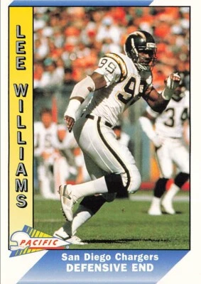 Lee Williams 1991 Pacific #455 San Diego Chargers - Image 1 of 2