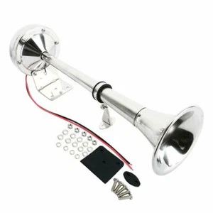 Trompeta eléctrica marina ISURE12V de un solo cuerno para barco yate 100 % acero inoxidable - Imagen 1 de 6