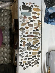 Large Lot (100 ) Native American Arrowheads and artifacts - Picture 1 of 24