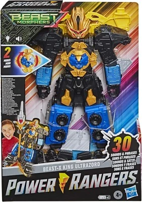 POWER RANGERS Beast Morphers BEAST-X KING ULTRAZORD Action Figure Lights & Sound - Image 1 of 4