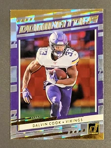 2020 Donruss DOMINATORS #D-DC DALVIN COOK Minnesota Vikings Florida State Card - Bild 1 von 2