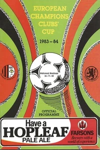 HAMRUN SPARTUNS V DUNDEE UNITED ~ COPA DE EUROPA 1ª RONDA ~ 14 SEPTIEMBRE 1983 - Imagen 1 de 1
