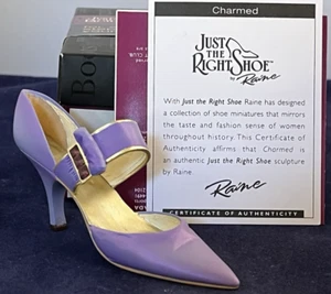 Just the Right Shoe ~ CHARMED ~ 2003 ~ NIB ~ 25431 ~ Mint ~ COA ~ - Imagen 1 de 15