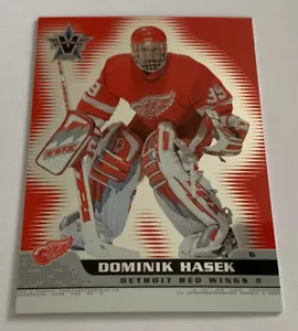 2002 Pacific Vanguard Dominik Hasek Acetate Card - Detroit Red wings - Picture 1 of 1