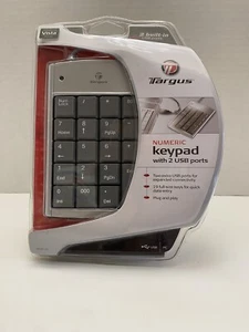 Targus Numeric Keypad 2 USB Ports PAUK10U NEW - Picture 1 of 2