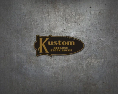 Kustom Bomb Aufkleber GOK Chopper USA Biker Custom Hot Rod Sticker V8 Oldschool