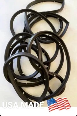 Chevrolet GMC 1955-1959 camioneta pickup cabina puerta impermeabilización par de sellos hechos en EE. UU. Foto 1 de 4