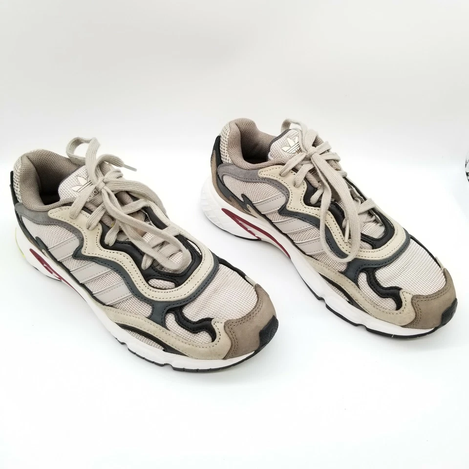 Tênis Adidas Masculino Originals Temper Run Marrom Cinza Preto G27920 EUA 7 - Imagem 1 de 4