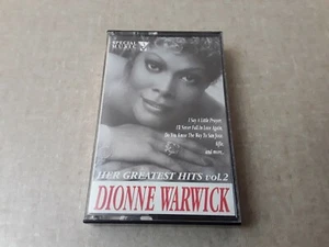 Dionne Warwick Her Greatest Hits Volume 2 Cassette Tape - Picture 1 of 5