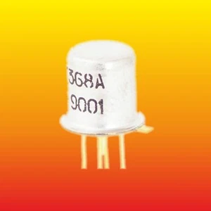KT368A LOT OF 2 SOVIET SILICON NPN TRANSISTOR 0.225 W 30mA 900 MHz GOLD-PLATED - Picture 1 of 2