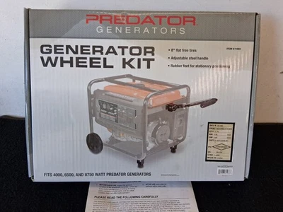PREDATOR generator wheel kit #61486 in original packageing - Image 1 of 4