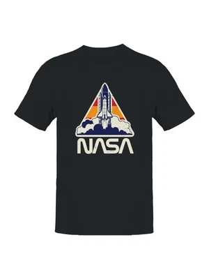 Officially Licensed Nasa Vintage Space Shuttle Launch Men's T-shirt - Image 1 of 3