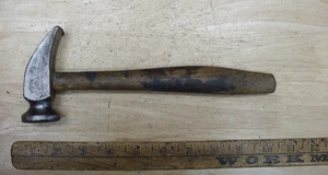 Antique C. Hammond 0 Cobblers Hammer,13.6 oz,Leatherworking,Shoemaker,VGC - Picture 1 of 13