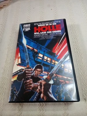 VHS Videokassette - Wenn er in die Hölle will, lass ihn gehen - CBS - FSK 18 /R1 - Bild 1 von 4