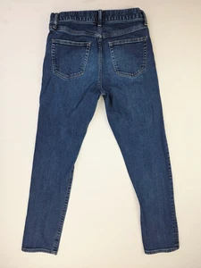 Uniqlo Size 30x32 Mens Slim Straight Mid Rise Kaihara Fabric Blue Denim Jeans - Picture 1 of 11