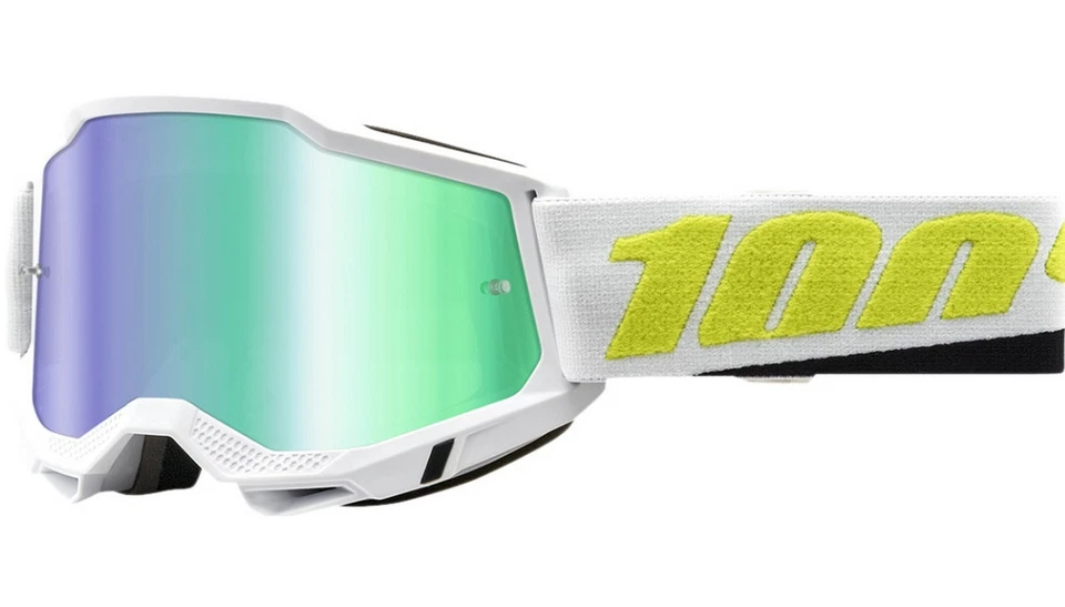 Gafas todoterreno 100 % Accuri 2 MX Peyote con lente espejo verde Foto 1 de 1