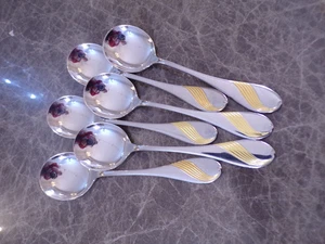 WMF Modell CHARME Bouillonlöffel für 6 Personen in Cromargan TOP - Picture 1 of 4