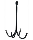 Zilco 4 Prong Horse Bridle Gear Harness Tack Cleaning Storage Hook
