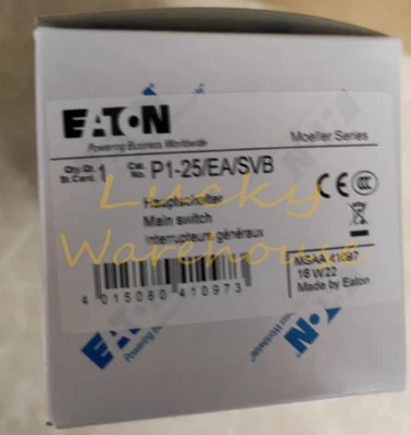 1PC NEW EATON MOELLER Cam switch P1-25/EA/SVB/HI11 1NO1NC #LL - Image 1 of 2