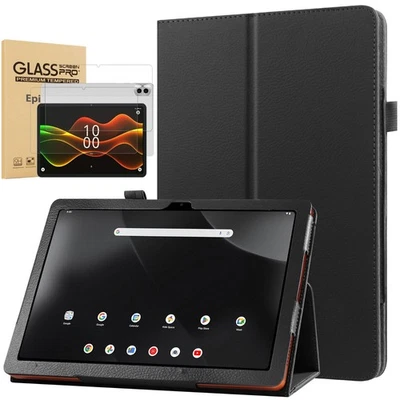 Boost Celero 5G TAB Case 10.95'' Protective Stand Cover / Glass Screen Protector - Image 1 of 4