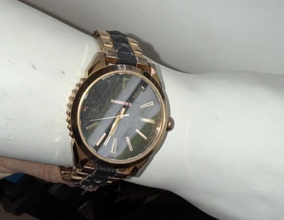 Reloj Mujer Diesel Oro Rosa y Cuero Foto 1 de 4