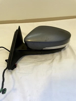 Espejo retrovisor eléctrico del lado izquierdo del conductor Volkswagen Passat 2013-2015 gris fabricante original. KK4-N30 Foto 1 de 4